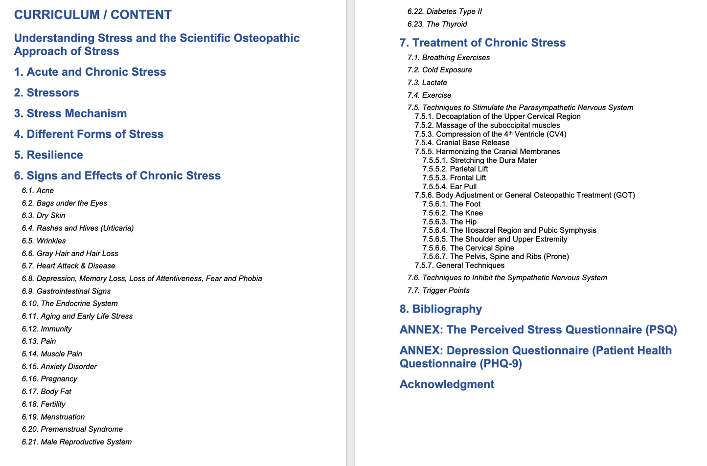 Understanding Stress And The Scientific Osteopathic Approach Of Stress