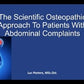 The Scientific Osteopathic Approach To Patients With Abdominal Complaints